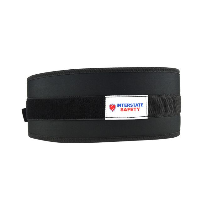 LARGE NYLON HEAVY WEIGHT LIFTING LOWER BACK SUPPORT BELT Lumbar Industrial Work 